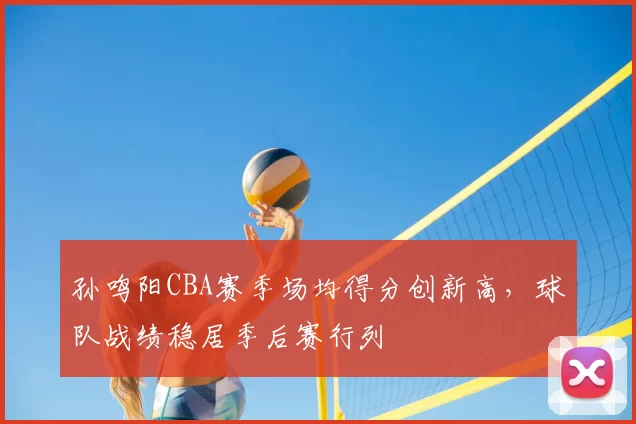 孙鸣阳CBA赛季场均得分创新高,球队战绩稳居季后赛行列