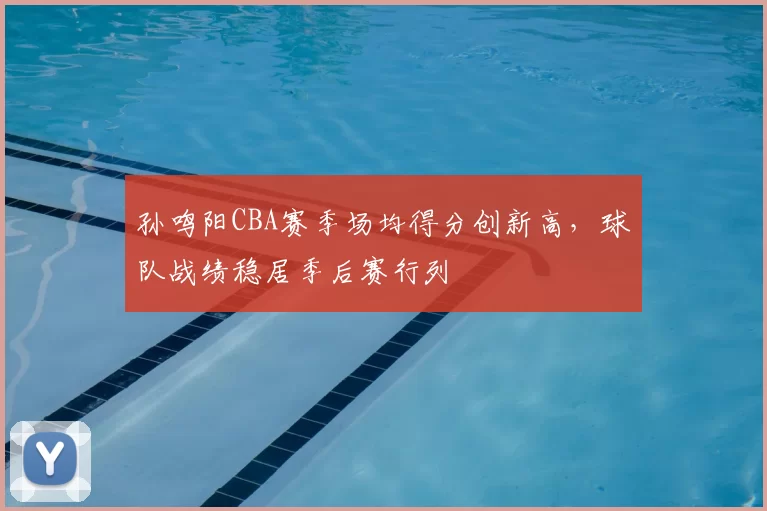 孙鸣阳CBA赛季场均得分创新高,球队战绩稳居季后赛行列